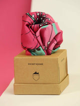 Fuchsia Pocket Square - TOSSIDO