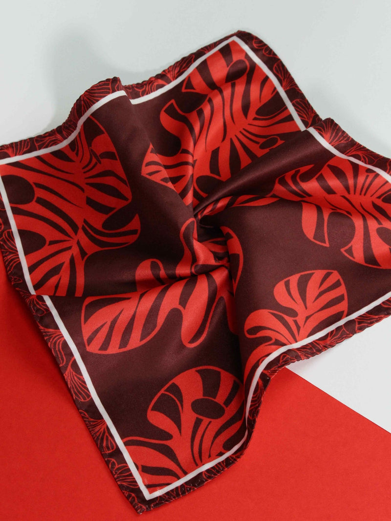 Garnet Pocket Square - TOSSIDO