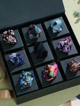 Gentleman’s Palette – Pack of 9 Pocket Squares - TOSSIDO
