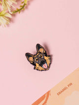 German Shepherd Enamel Pin - TOSSIDO