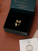 Gold Bow Adjustable Ring