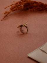 Gold Bow Adjustable Ring