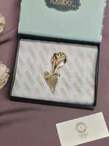 Gold Calla Lily Brooch - TOSSIDO