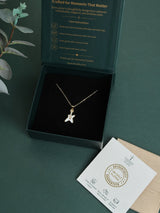 Gold Electric Guitar Pendant Necklace - TOSSIDO