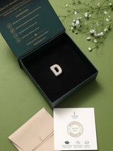 Gold Initial D Slider Pendant - TOSSIDO