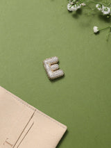Gold Initial E Slider Pendant - TOSSIDO