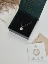 Gold Initial R Pendant Necklace - TOSSIDO