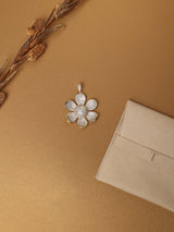 Gold Pave Blossom Pendant - TOSSIDO
