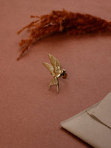 Gold Swallow Bird Adjustable Ring - TOSSIDO