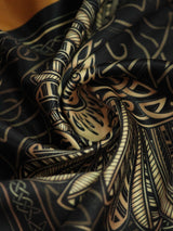 Golden Bird Pocket Square - TOSSIDO