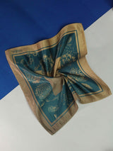 Golden Bird Printed Pocket Square - TOSSIDO