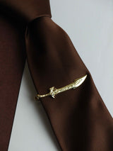 Golden Dagger Tie Bar - TOSSIDO
