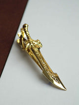 Golden Dagger Tie Bar - TOSSIDO