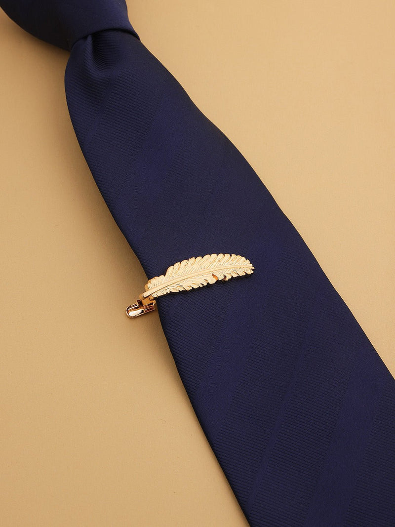Golden Feather Tie bar - TOSSIDO