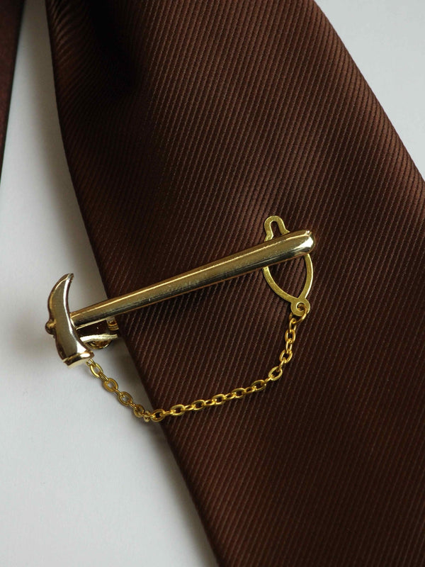 Golden Hammer Tie bar - TOSSIDO