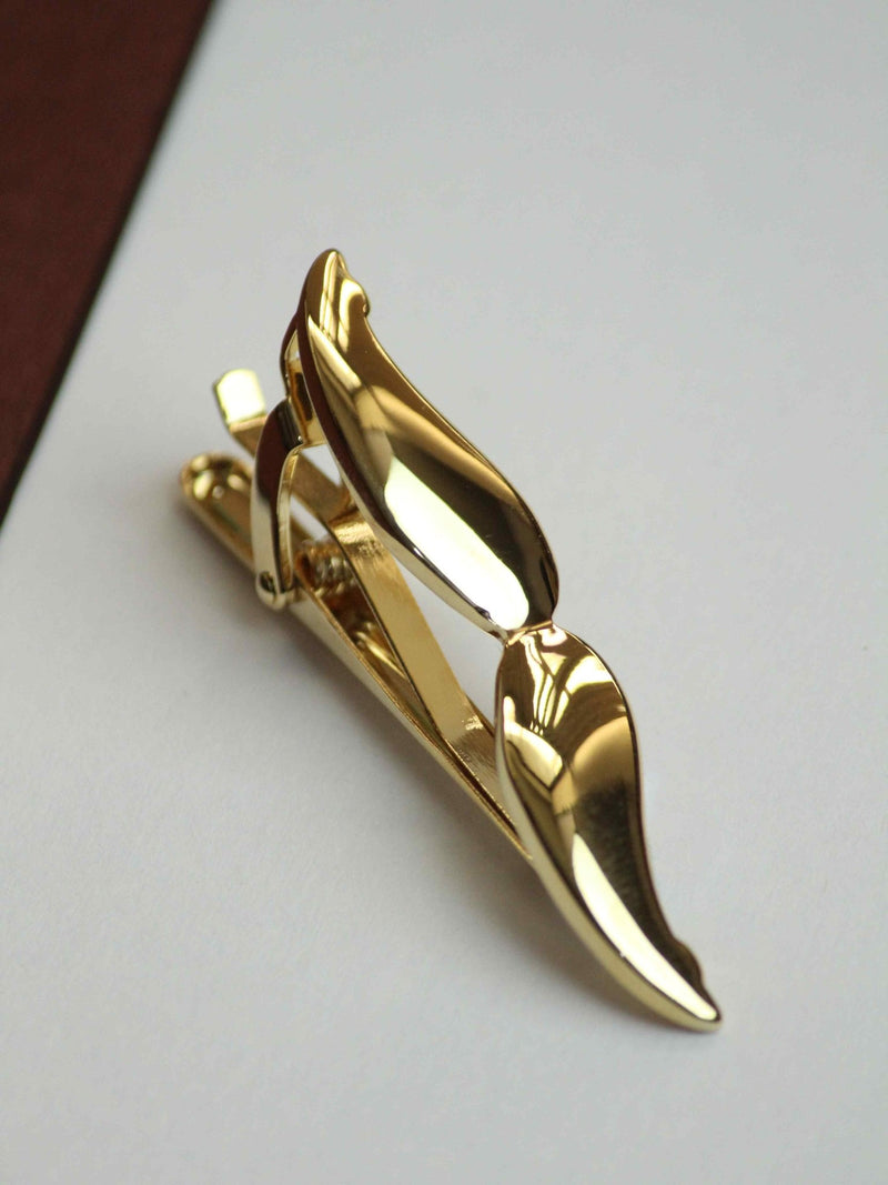 Golden Moustache Tie bar - TOSSIDO