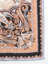 Golden Paisley Scarf & Scarf Bag Set - TOSSIDO