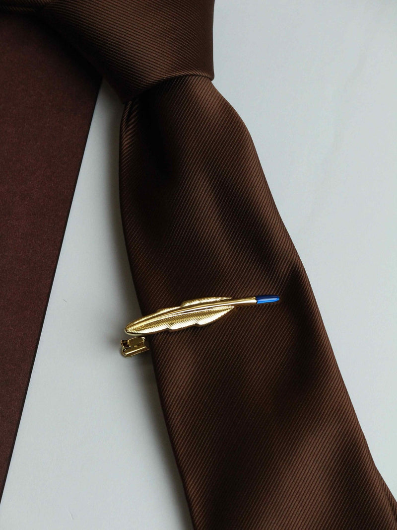 Golden Quill Tie bar - TOSSIDO