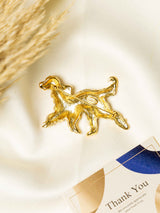 Golden Retriever Dog Brooch - TOSSIDO
