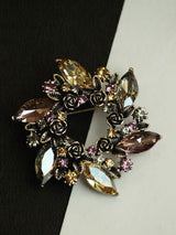 Golden Roses Brooch - TOSSIDO