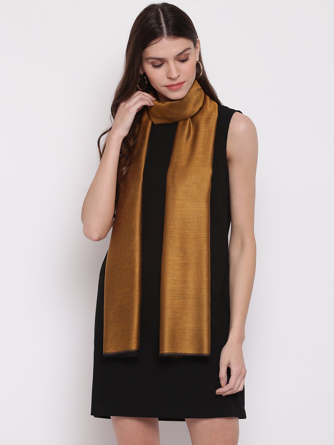 Golden Solid Stole