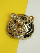 Golden Tiger Brooch - TOSSIDO