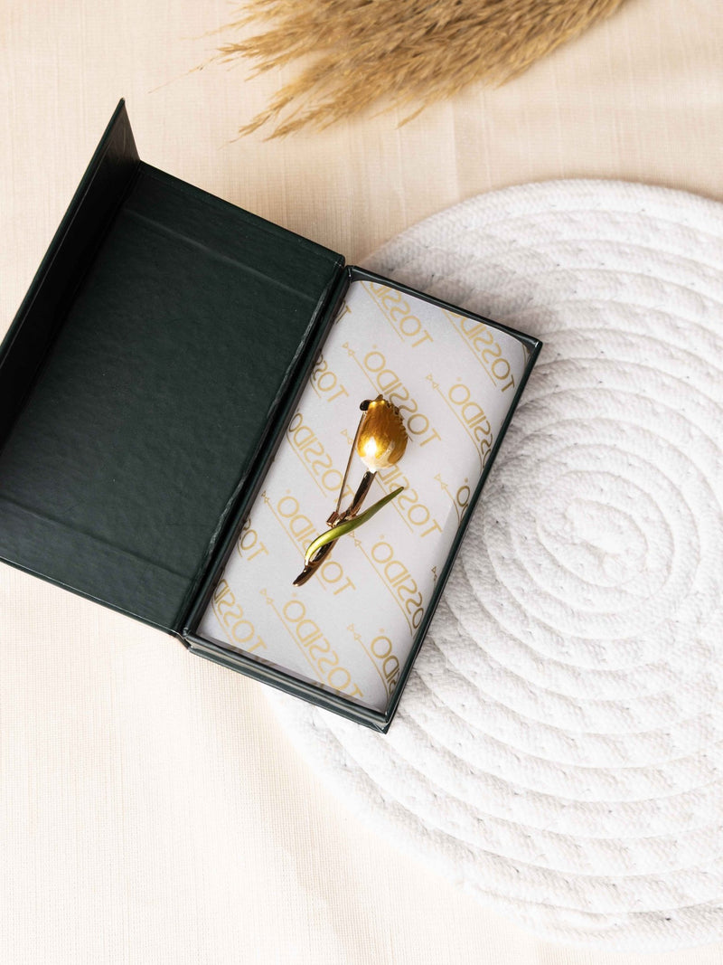 Golden Tulip Brooch - TOSSIDO