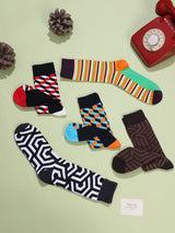 Graphic Studio Cotton Socks Collection – Pack of 5 - TOSSIDO