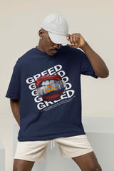Greed Oversized Tee - TOSSIDO