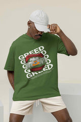 Greed Oversized Tee - TOSSIDO