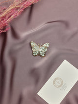 Green Butterfly Brooch