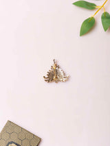 Green Christmas Tree Brooch - TOSSIDO