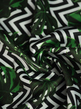 Green Floral Pocket Square - TOSSIDO