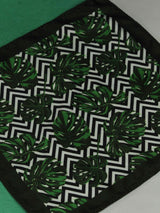Green Floral Pocket Square - TOSSIDO