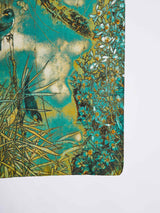 Green Floral Printed Stole - TOSSIDO