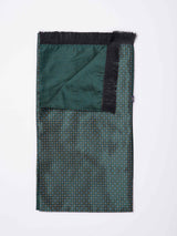 Green Geometric Reversible Stole & Pocket Square Set - TOSSIDO
