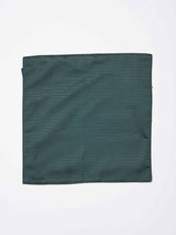 Green Geometric Reversible Stole & Pocket Square Set - TOSSIDO