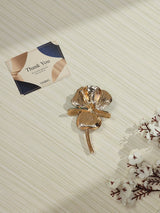 Green Hibiscus Brooch - TOSSIDO