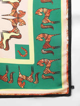 Green Novelty Scarf & Scarf Bag Set - TOSSIDO