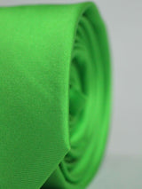 Green Skinny Solid Necktie - TOSSIDO