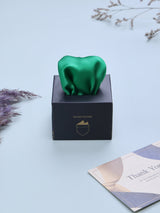 Green Solid Silk Pocket Square - TOSSIDO