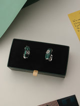Green Vintage Car Cufflinks - TOSSIDO