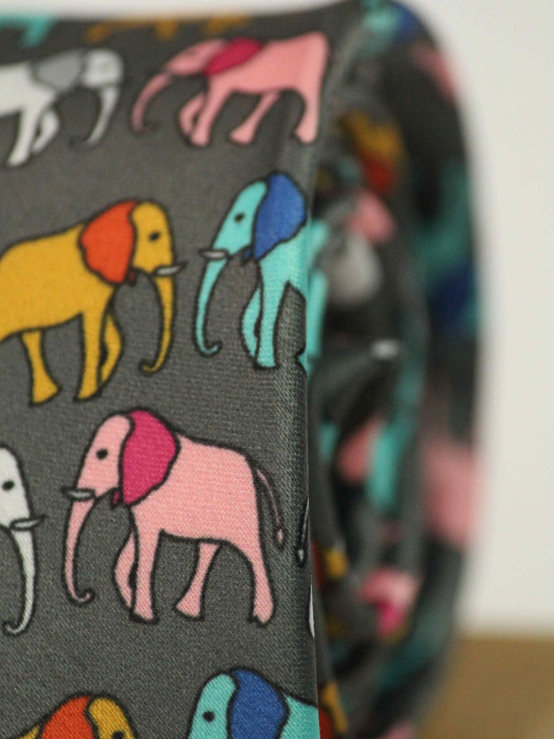Grey Elephant Necktie - TOSSIDO