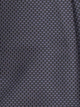 Grey Geometric Woven Cravat & Pocket Square Set - TOSSIDO