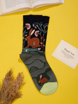 Grey Hare Socks - TOSSIDO