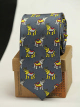 Grey Jumbo Necktie - TOSSIDO