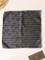 Grey Paisley Jacquard Pocket Square - TOSSIDO