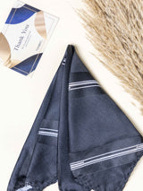 Grey Panel Necktie Gift - set - TOSSIDO