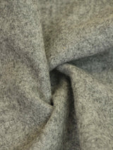 Grey Solid Wool Pocket Square - TOSSIDO