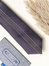Grey Stripes Necktie Gift - set - TOSSIDO